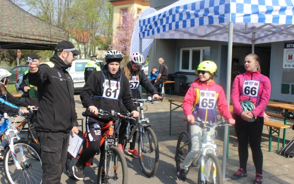 Soutěž mladých cyklistů