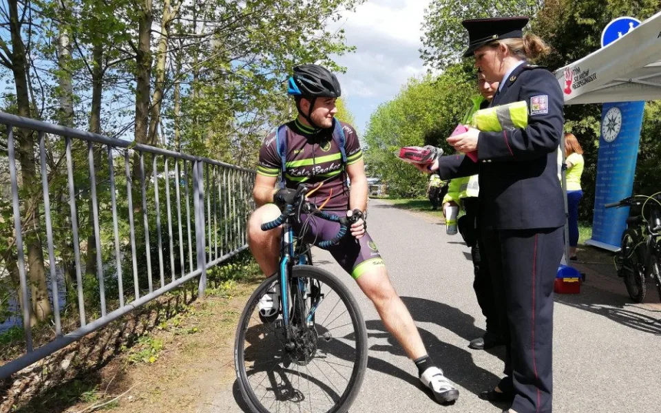Policisté si dnes počíhali na cyklisty.