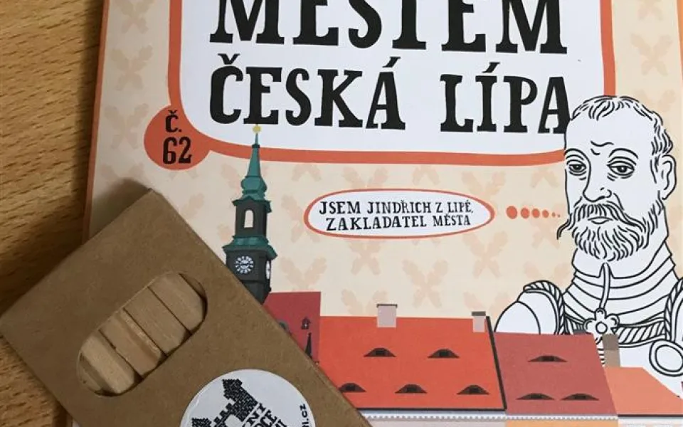 Nový průvodce pro děti v České Lípě.