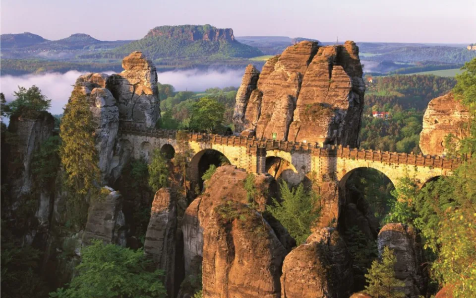 Bastei v Saském Švýcarsku