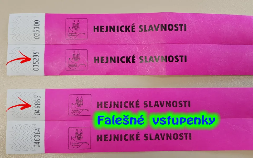 Pozor na falešné vstupenky. Prodávají se za podezřele nízkou cenu a v oběhu jich jsou stovky.