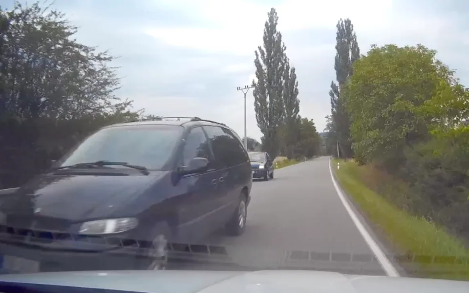 Srážka byla velmi blízko.