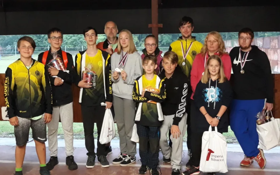 Střelci z republikového šampionátu přivezli sedm medailí