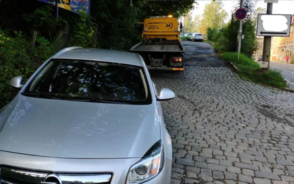 Foto z místa nehody