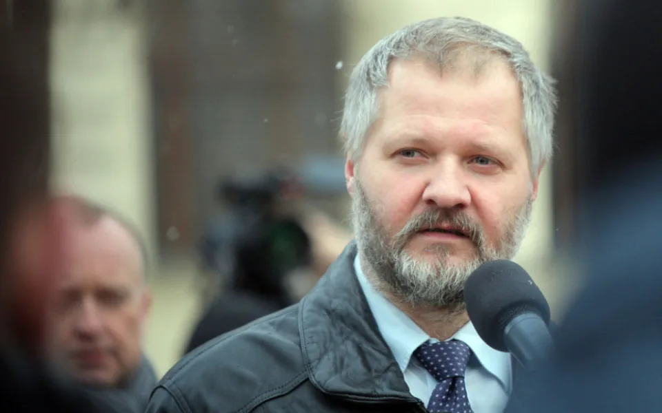 Senátor Václav Hampl.