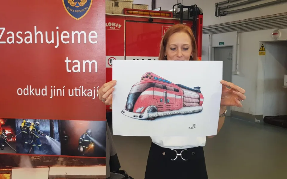 S tímto obrázkem vyhrála Vivien v soutěži Dávají za nás ruku do ohně.
