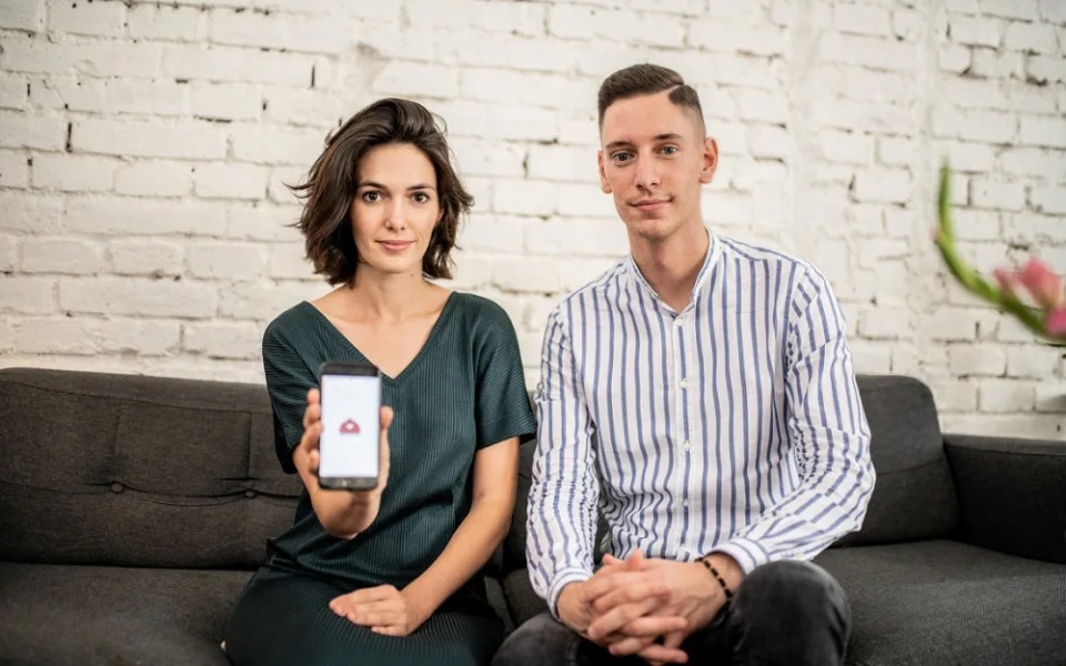 Zakladatelé projektu Jakub Henni a Michaela Gregorová