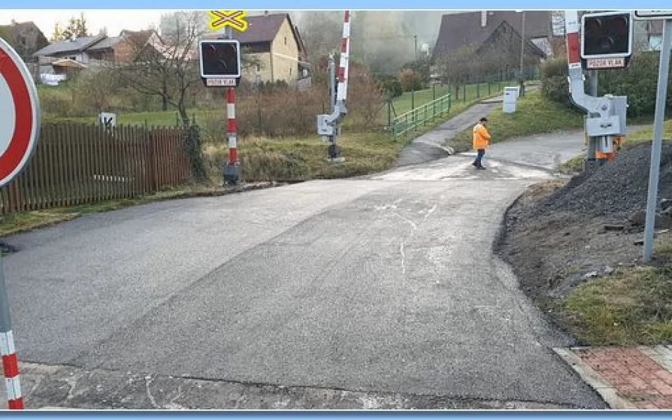 Oprava železničního přejezdu v Chrastavě