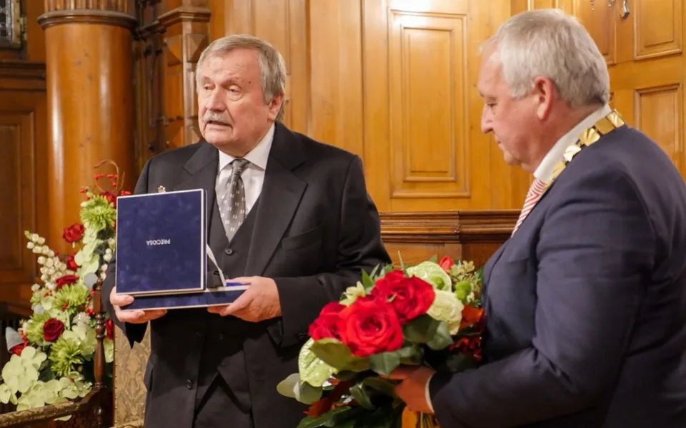 Medaili obdržel bývalý primátor Drda.