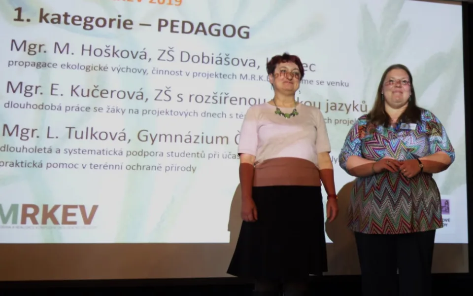 Ceny za přínos k rozvoji environmentální výchovy, vzdělávání a osvěty