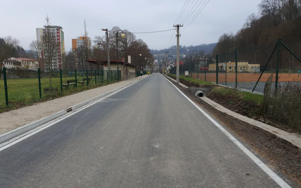 Rekonstrukce ulice Obránců míru v Železném Brodě