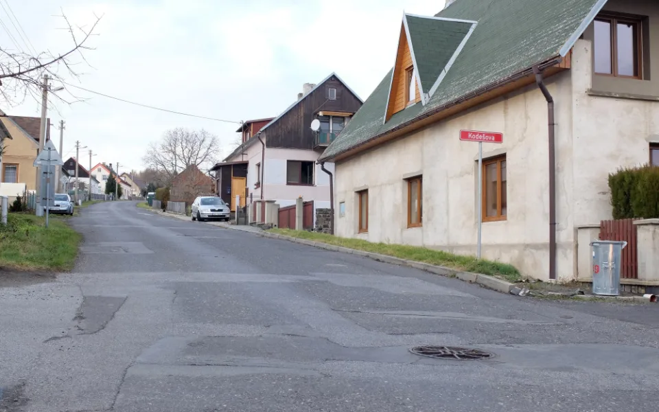 Ulice Kodešova ve Frýdlantu