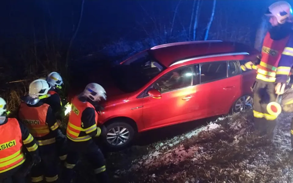 Nehoda na Albrechtickém kopci