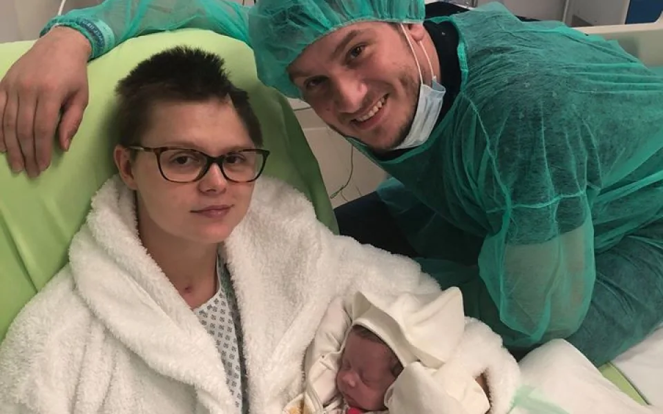 Lukáš Háva, Zuzka a malý Matyáš.