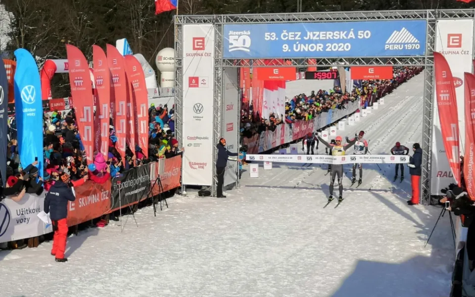 Vítězem Jizerské 50 se stal Andreas Nygaard.