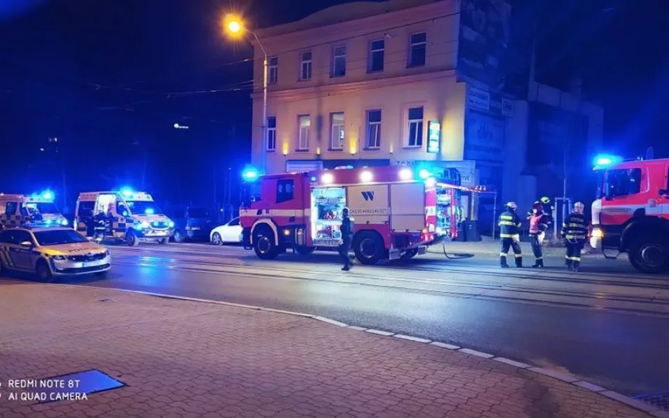 Požár v Liberci