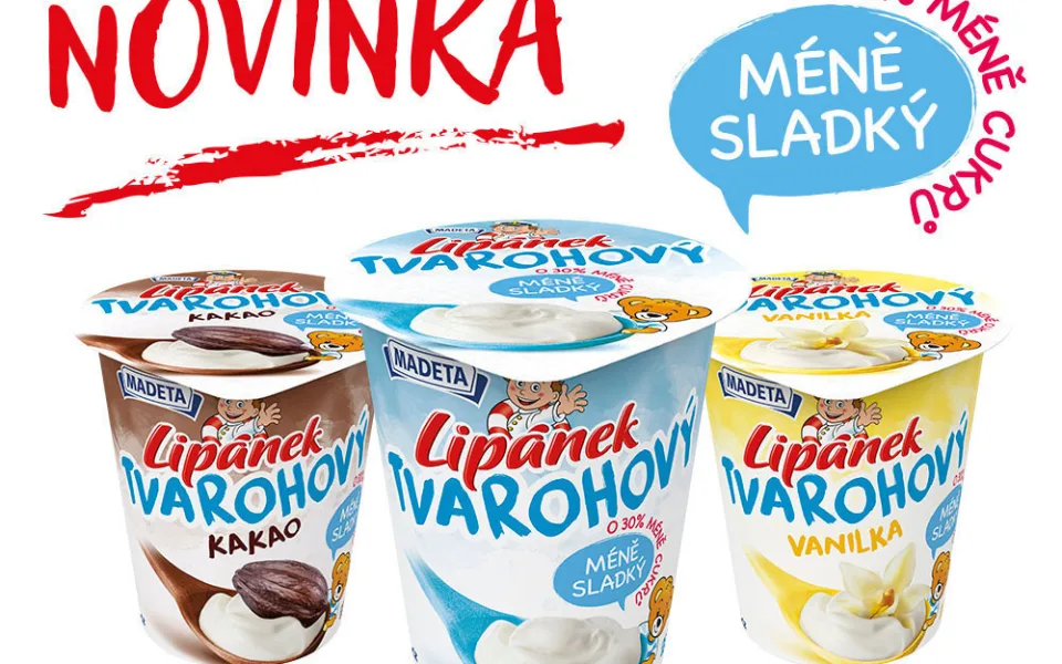 Nový TVAROHOVÝ od Lipánka