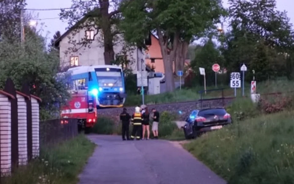 Foto z místa nehody