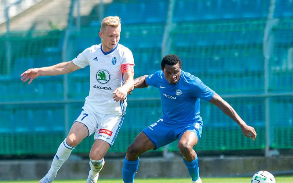 Slovan v tropickém vedru remizoval v Boleslavi.