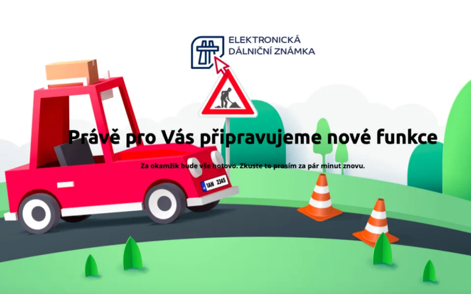 Začal prodej elektronických dálničních známek. E-shop ale nefunguje