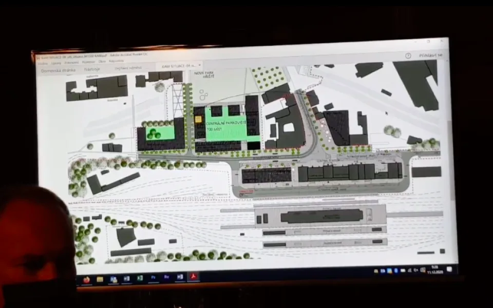 Žádné vizualizace zatím k nahlédnutí nejsou. Město na tiskové konferenci ukázalo pouze tuto grafiku.