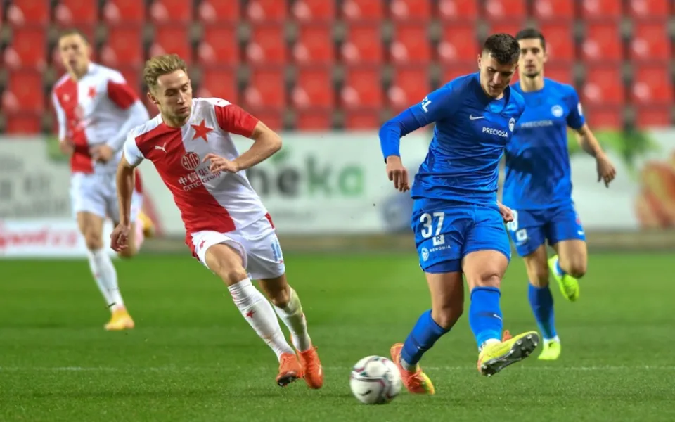 Slušný výkon, žádný bod. Slovan na Slavii prohrál 0:3