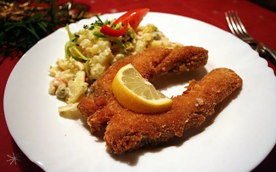 Kapr se salátem na štědrovečerním menu? Dříve to byla drahá záležitost