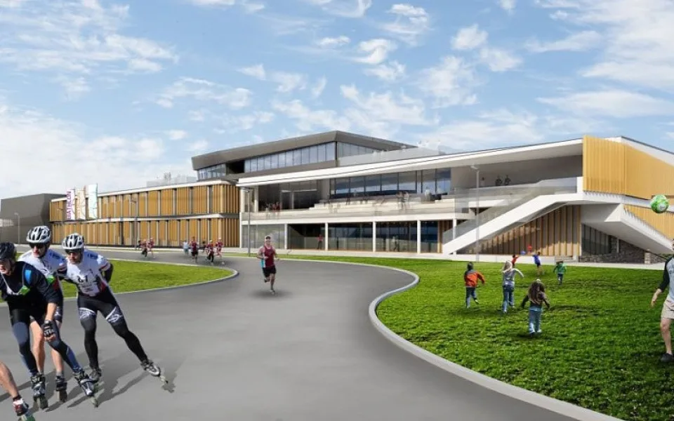 Nové sportovní centrum v Jakuszycích