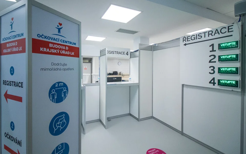Očkovací centrum v Liberci i na dalších místech jsou připravena. Otevřou se v pondělí