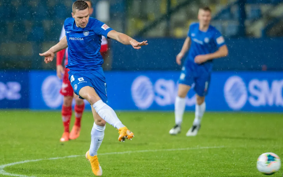 Asi se střetla Venuše s Marsem, smál se po dvou gólech sváteční střelec Karafiát