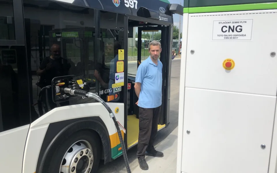 Liberecký dopravní podnik investoval 23 milionů do stavby čerpací stanicev CNG
