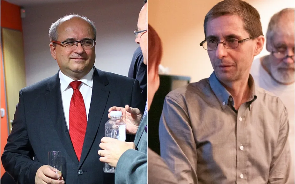 Miroslav Brzezina (vlevo) a Josef Šedlbauer