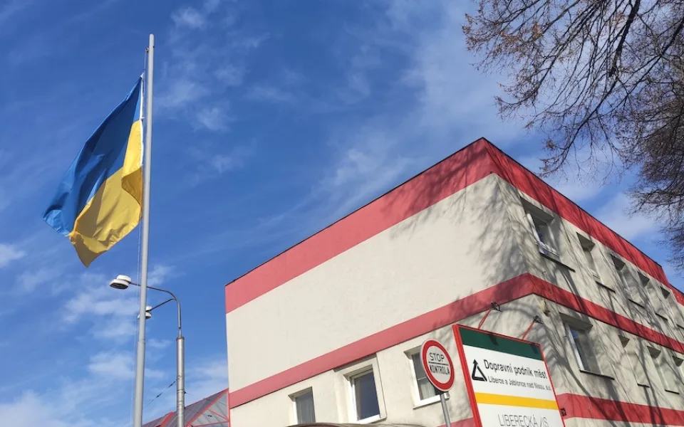 Ukrajinu podporuje i liberecký dopravní podnik. Ubytoval uprchlíky, zaměstnanci pořádají sbírku