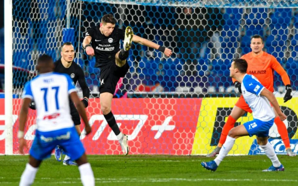 Slovan na jaře ještě nevyhrál. Z Ostravy veze po remíze 1:1 bod