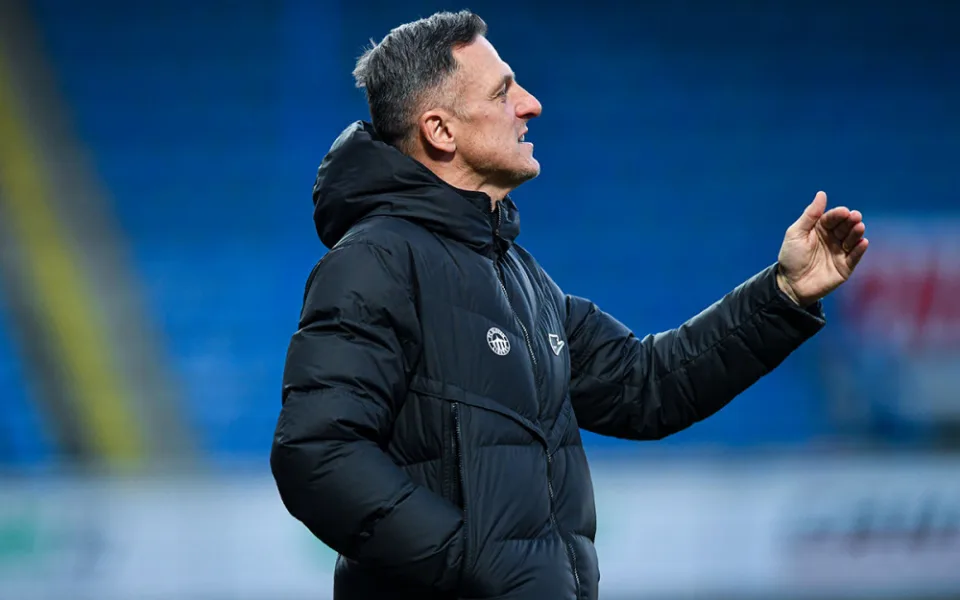 Potřebovali jsme vyhrát, řekl po vítězství nad Pardubicemi trenér Slovanu Kozel