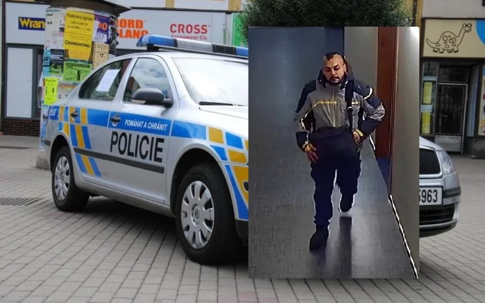 Muže zachytila bezpečnostní kamera.