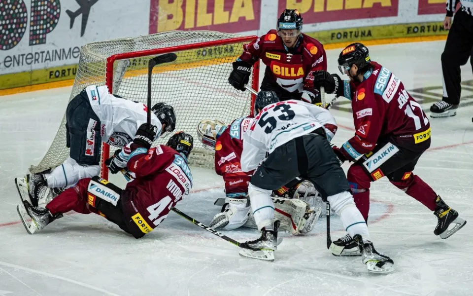 První čtvrtfinále Tygři nezvládli, na Spartě prohráli 0:6