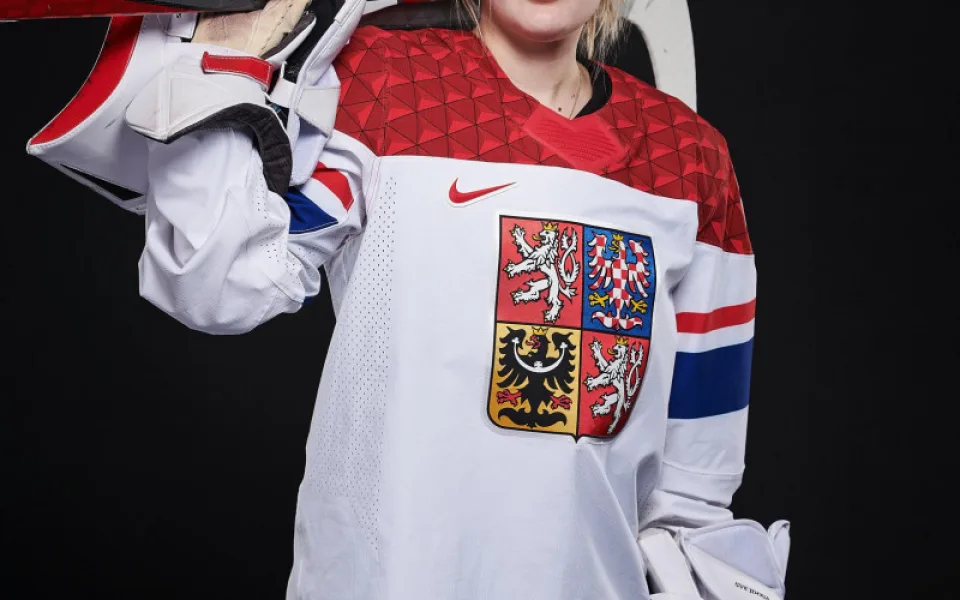 Hokejová brankářka Viktorie Švejdová je historicky první Chrastavankou, která se zúčastnila olympijských her.