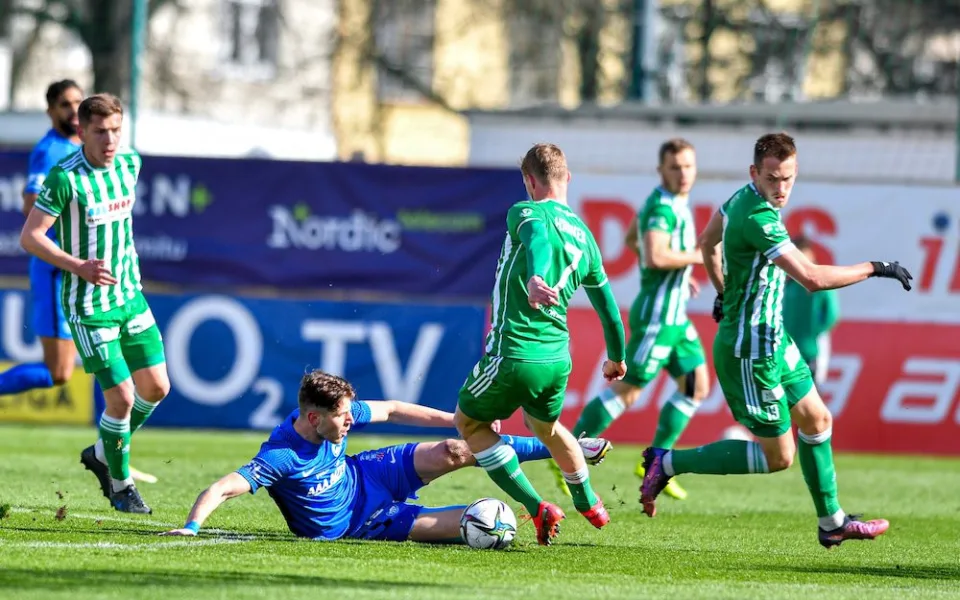 Slovan veze z Bohemians bod. Brankář Vliegen v ligové premiéře udržel nulu