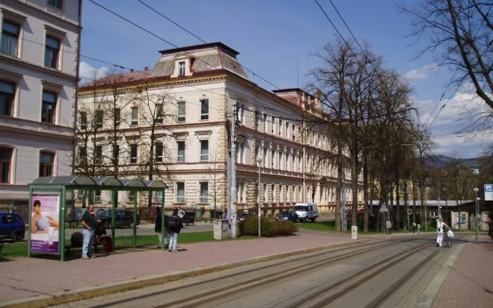 Budova SPŠSE Liberec na Masarykově třídě