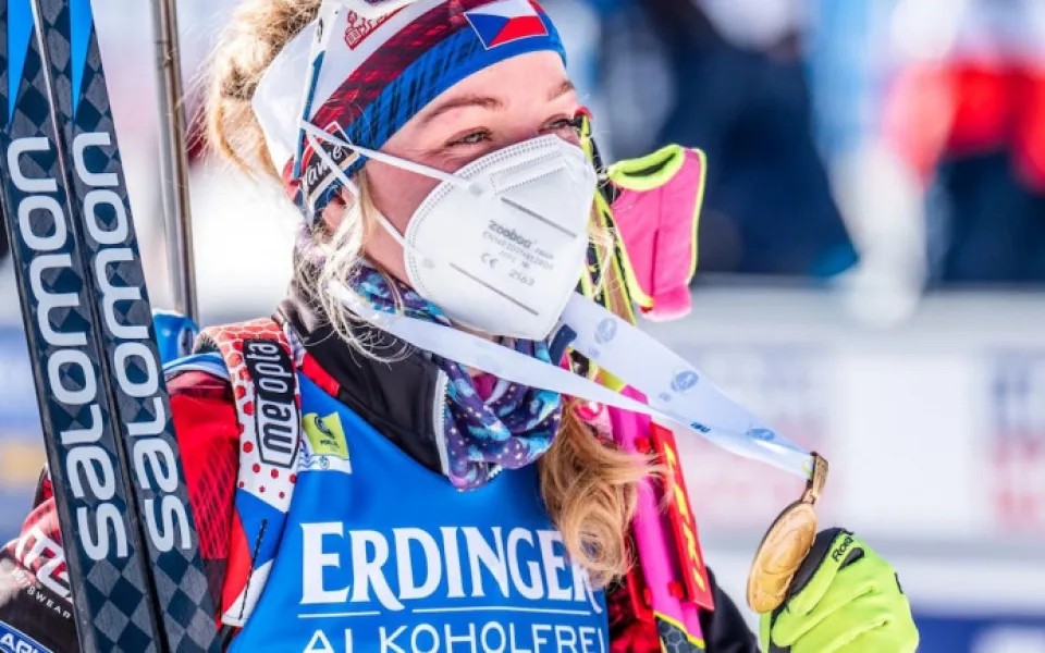 Nejlepším sportovcem Libereckého kraje je biatlonistka Davidová