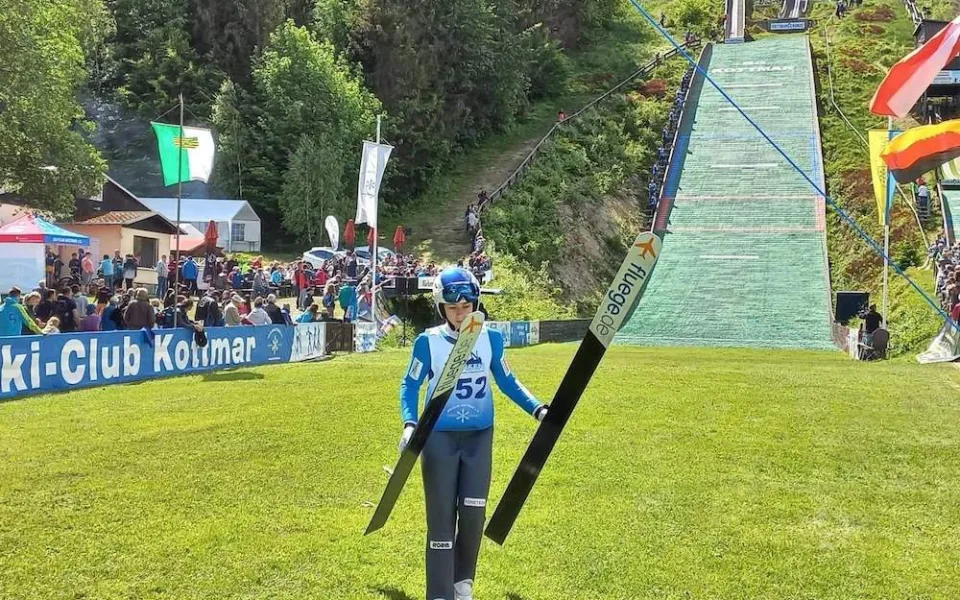 Liberecká skokanka na lyžích Natálie Nejedlová přivezla z prestižního závodu v Německu bronz