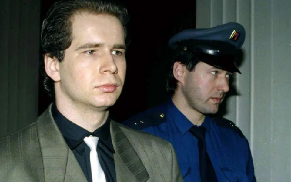 Oto Biederman u soudu v roce 1999.