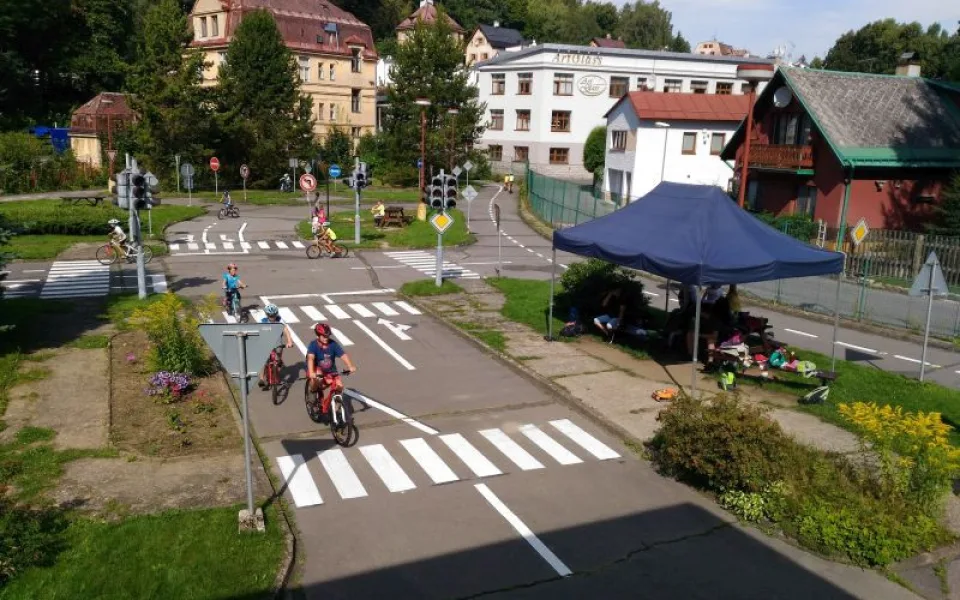 Dětské dopravní hřiště v Jablonci nad Nisou
