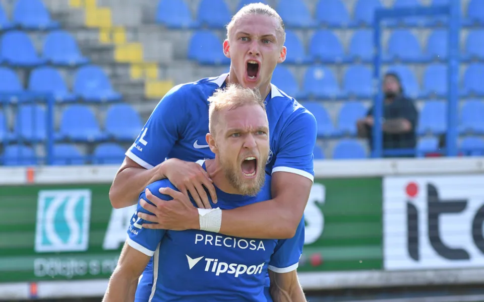 Liberečtí fotbalisté porazili Teplice 5:1. Van Buren zaznamenal hattrick