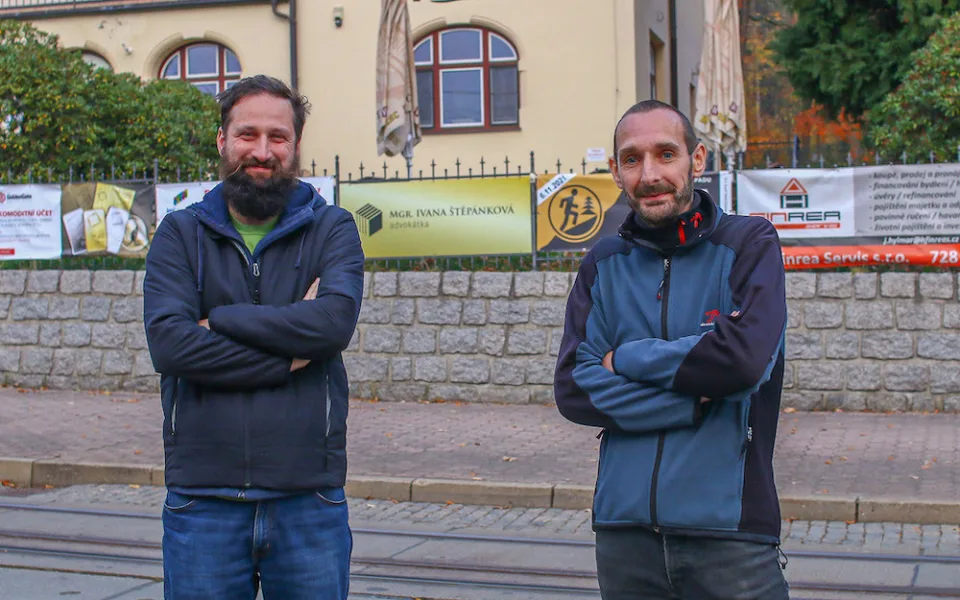 Daniel Vrbík (vlevo) a Václav Lábus.