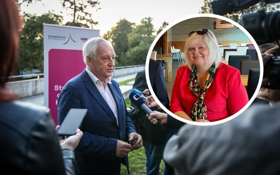 Jaroslav Zámečník a Šárka Prachařová