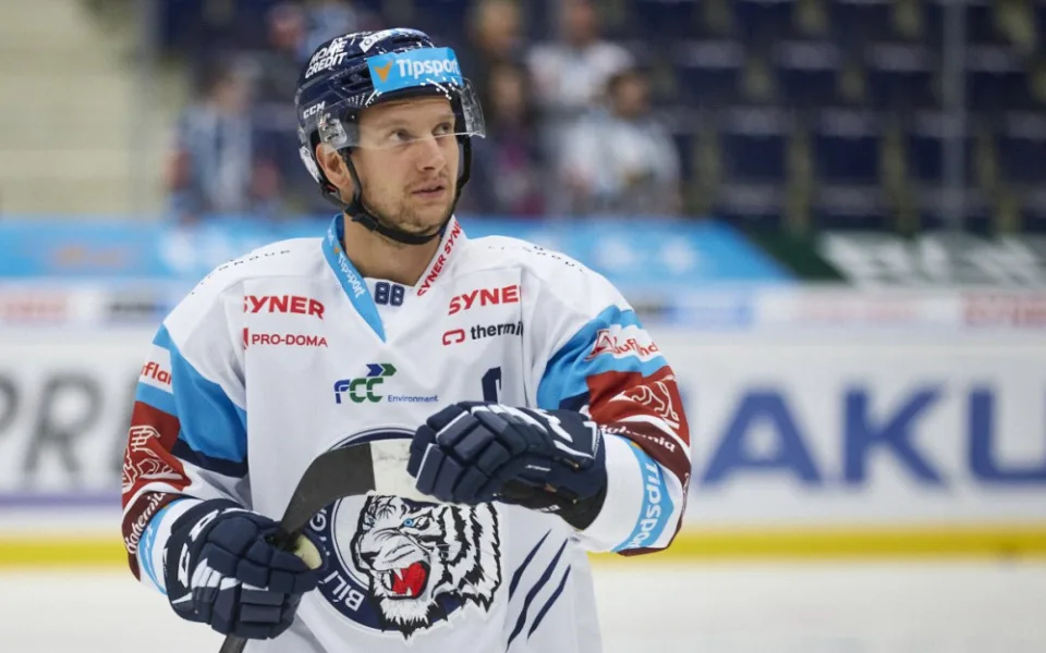 Tygři přišli o kapitána. Michal Bulíř bude chybět tři týdny