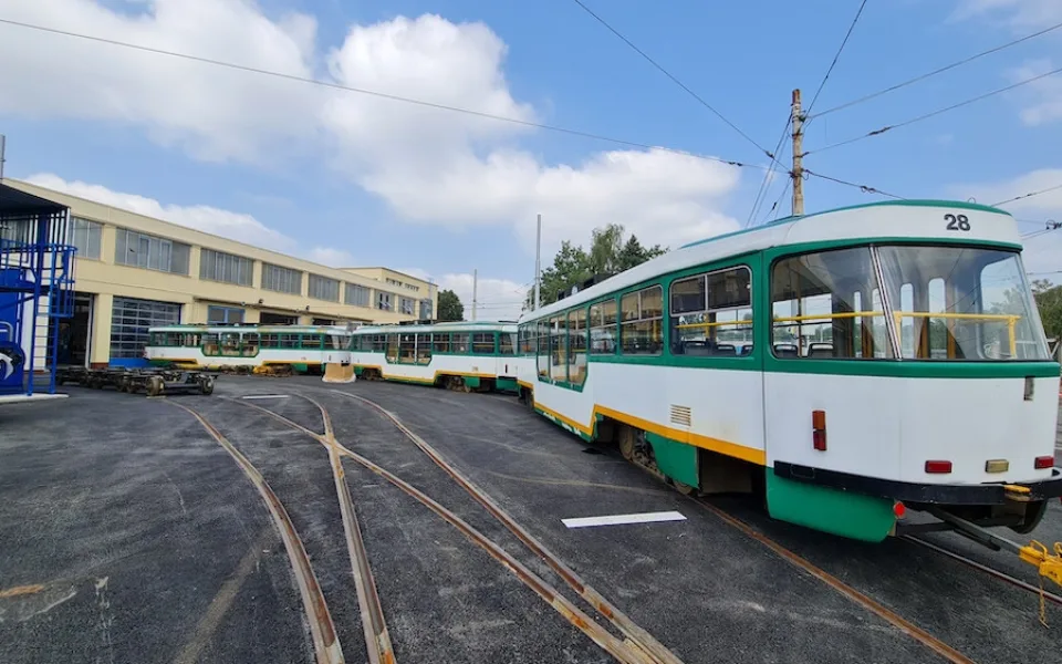 Liberecké tramvaje T3 projdou opravou. Tři už jsou v Ostravě