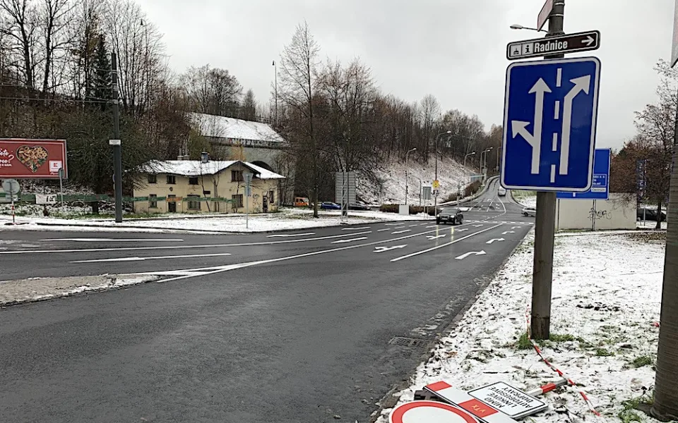 V Liberci skončila modernizace frekventované dvojité křižovatky